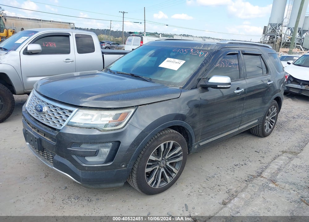 2016 FORD EXPLORER PLATINUM VIN: 1FM5K8HT0GGB76976