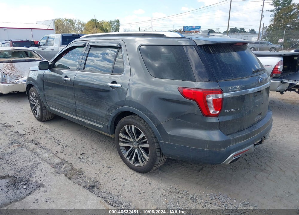 2016 FORD EXPLORER PLATINUM VIN: 1FM5K8HT0GGB76976