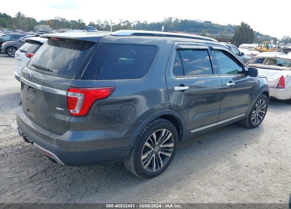 2016 FORD EXPLORER PLATINUM VIN: 1FM5K8HT0GGB76976