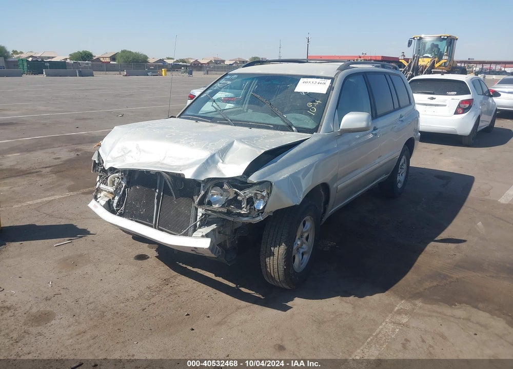 2004 TOYOTA HIGHLANDER VIN: JTEDD21A340088763