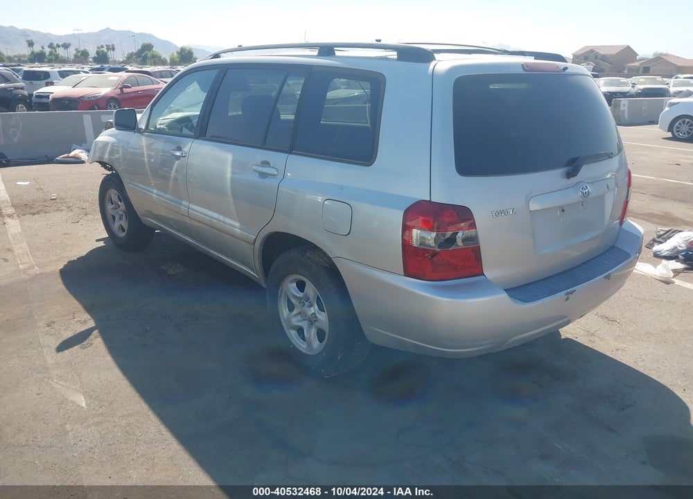 2004 TOYOTA HIGHLANDER VIN: JTEDD21A340088763