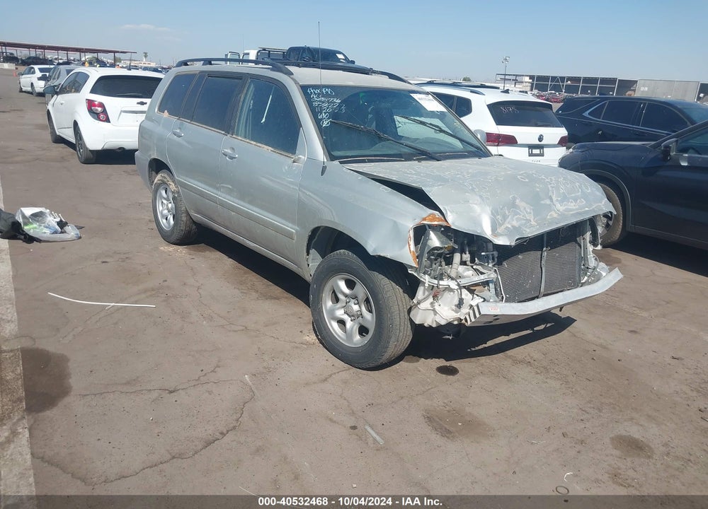 2004 TOYOTA HIGHLANDER VIN: JTEDD21A340088763