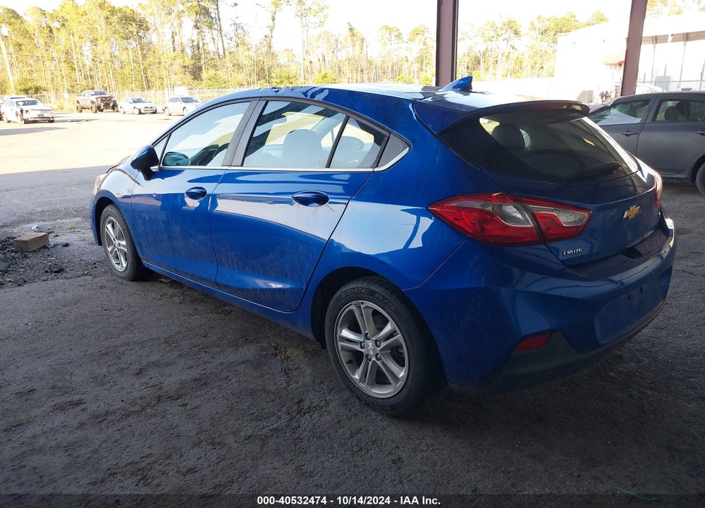 2017 CHEVROLET CRUZE LT AUTO VIN: 3G1BE6SM5HS599990