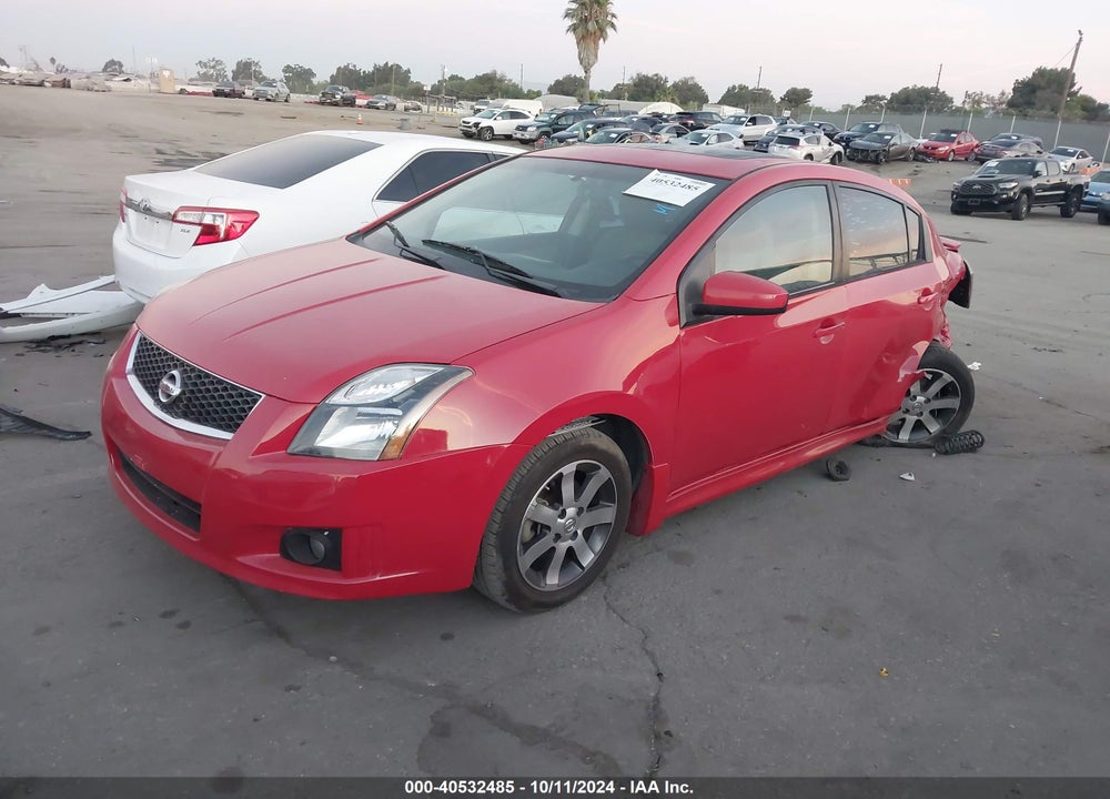 2012 NISSAN SENTRA 2.0 SR VIN: 3N1AB6AP6CL784837