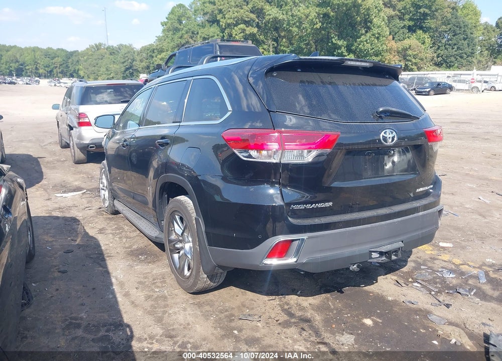 2019 TOYOTA HIGHLANDER LIMITED/PLATINUM VIN: 5TDDZRFH5KS705983