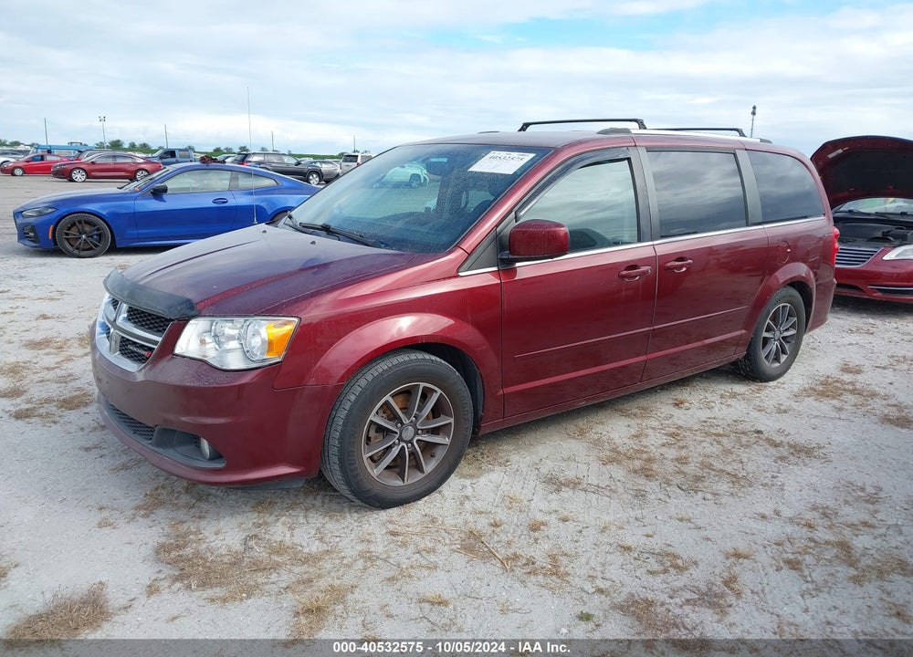 2017 DODGE GRAND CARAVAN SXT VIN: 2C4RDGCG1HR678254