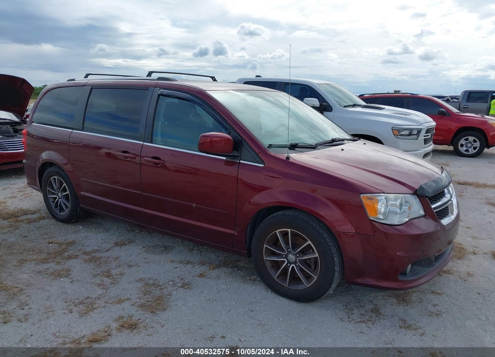 2017 DODGE GRAND CARAVAN SXT VIN: 2C4RDGCG1HR678254
