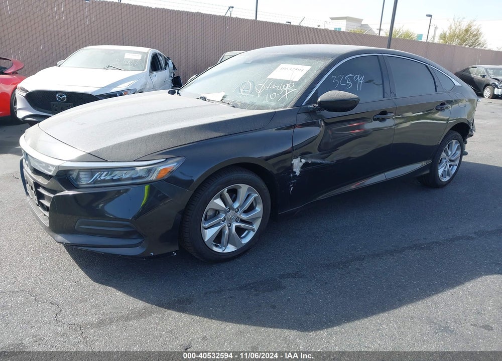 2019 HONDA ACCORD LX VIN: 1HGCV1F16KA072548