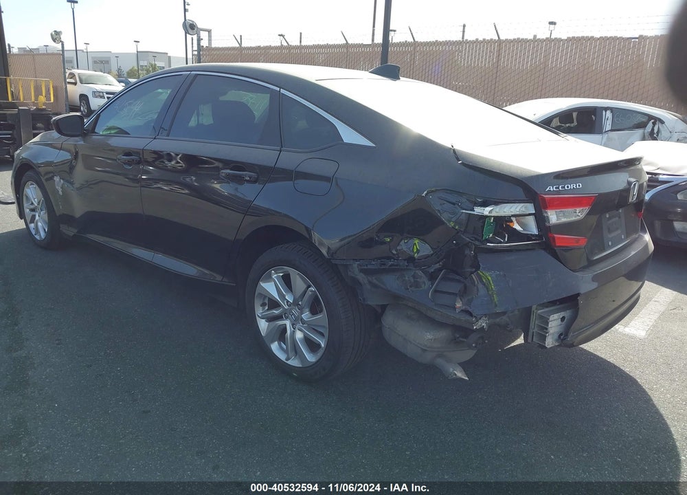2019 HONDA ACCORD LX VIN: 1HGCV1F16KA072548