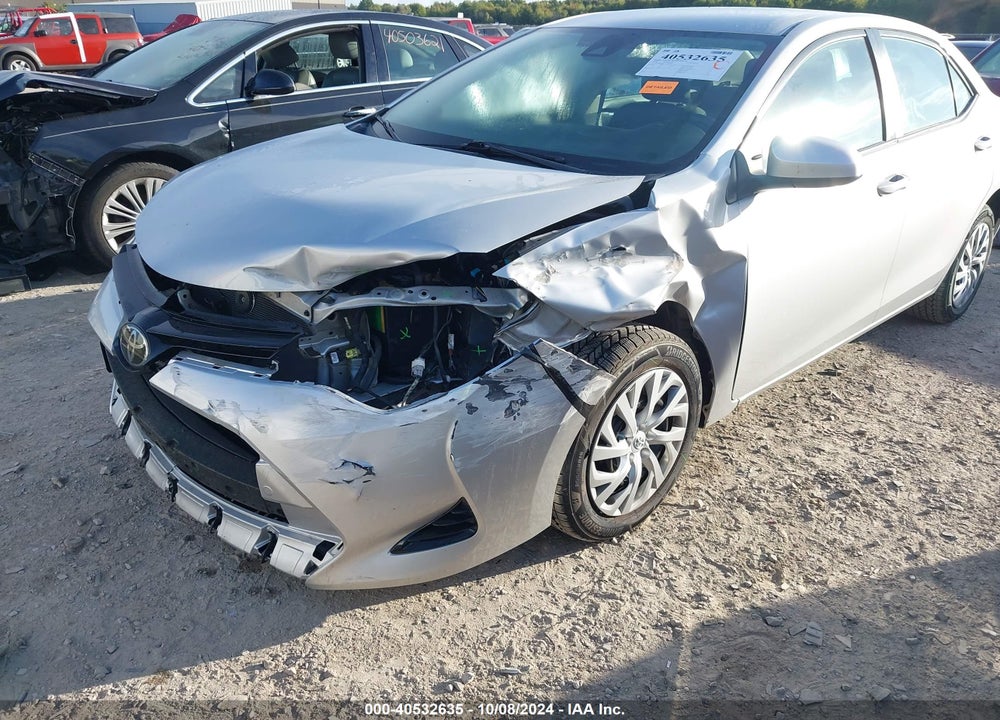 2018 TOYOTA COROLLA LE VIN: 2T1BURHE7JC978844