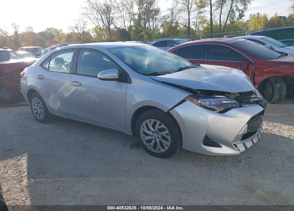 2018 TOYOTA COROLLA LE VIN: 2T1BURHE7JC978844