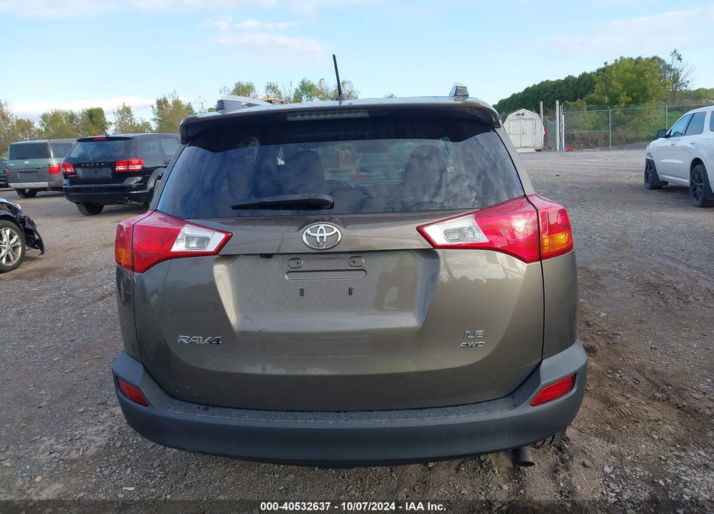 2015 TOYOTA RAV4 LE VIN: 2T3BFREV7FW243602