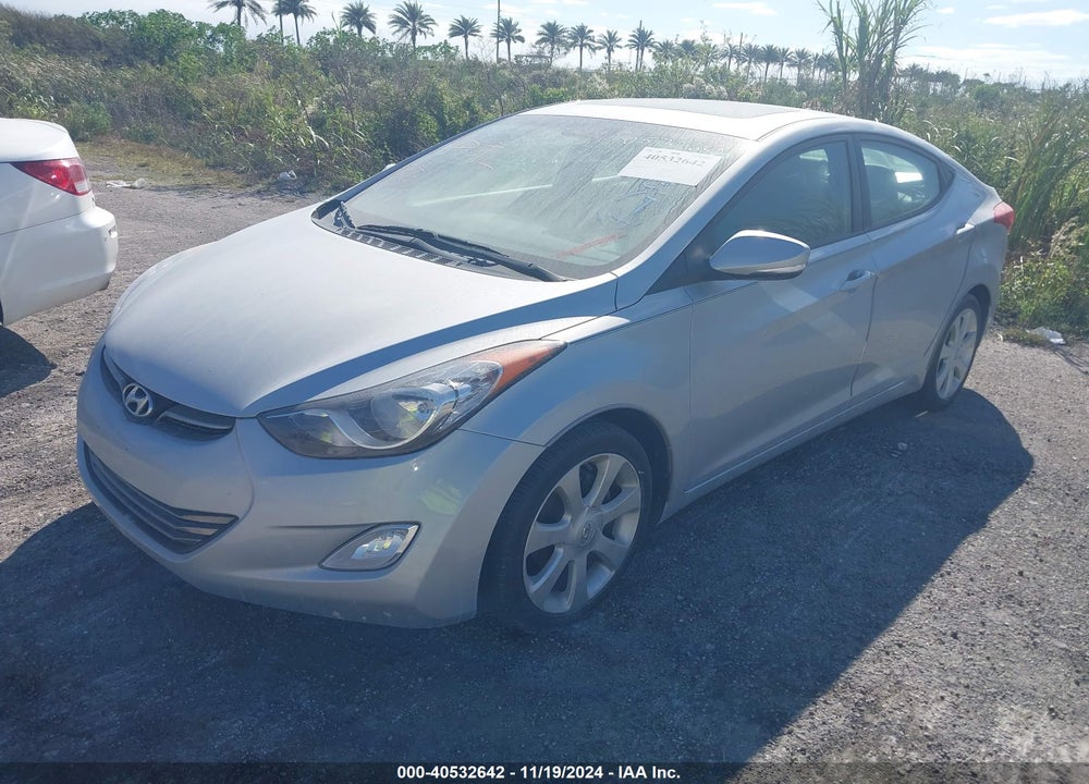 2012 HYUNDAI ELANTRA LIMITED VIN: 5NPDH4AE3CH093874