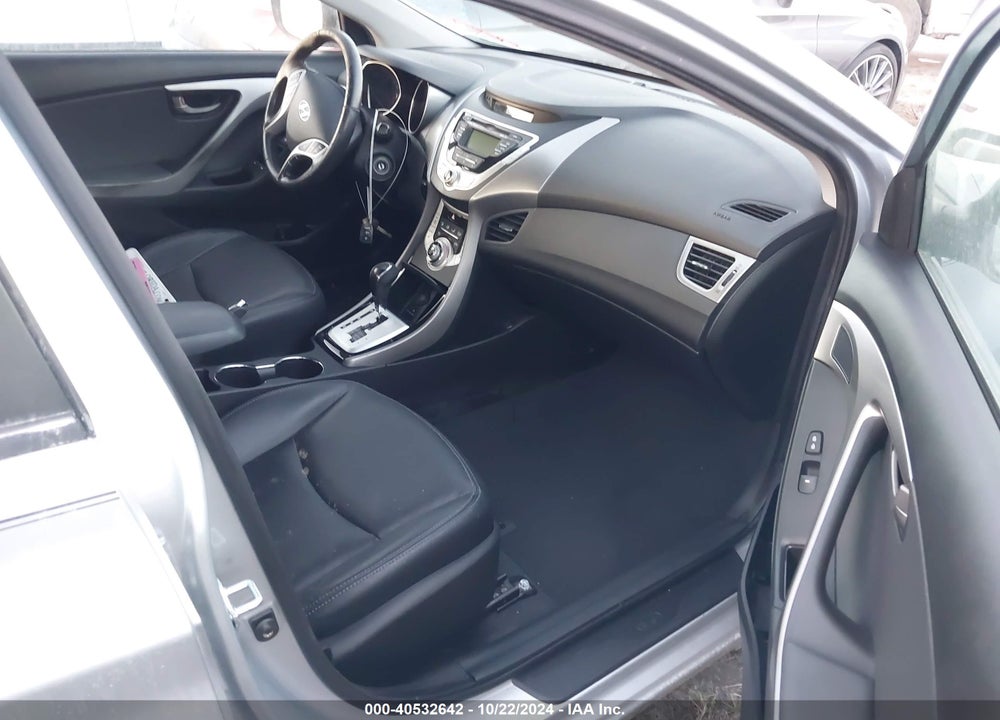 2012 HYUNDAI ELANTRA LIMITED VIN: 5NPDH4AE3CH093874