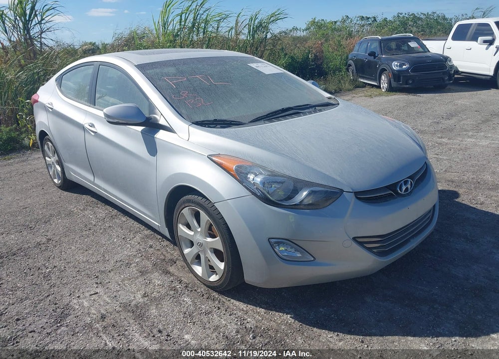 2012 HYUNDAI ELANTRA LIMITED VIN: 5NPDH4AE3CH093874