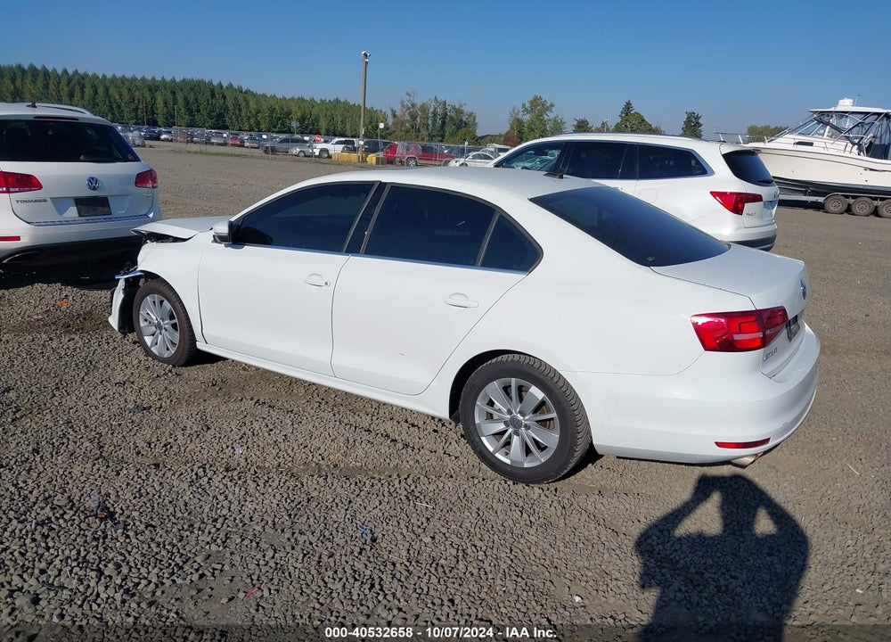 2015 VOLKSWAGEN JETTA 1.8T SE VIN: 3VWD17AJ3FM412379