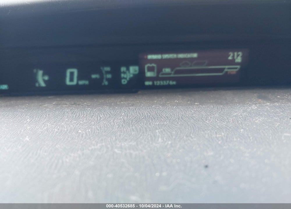 2013 TOYOTA PRIUS FOUR VIN: JTDKN3DU5D1707507