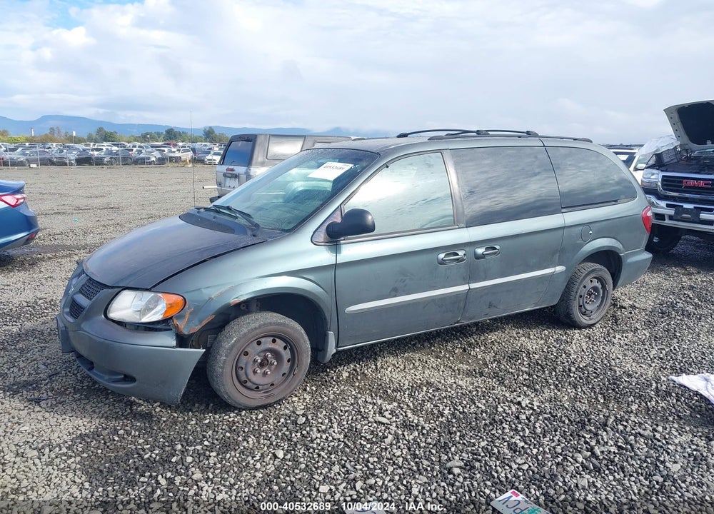 2002 DODGE GRAND CARAVAN SPORT VIN: 2B4GP44R42R511825