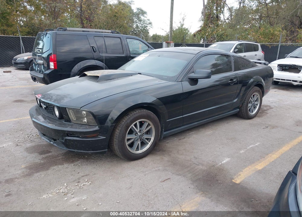 2006 FORD MUSTANG V6 VIN: 1ZVFT80NX65129013