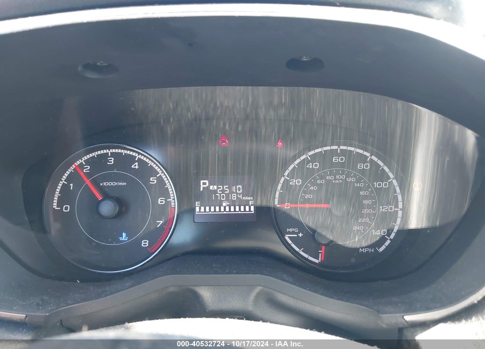2017 SUBARU IMPREZA 2.0I PREMIUM VIN: 4S3GKAB63H3616432