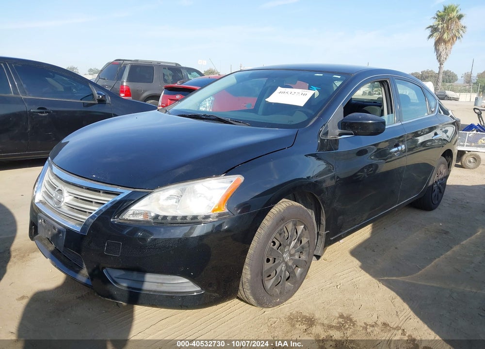 2015 NISSAN SENTRA SV VIN: 3N1AB7AP0FL681844