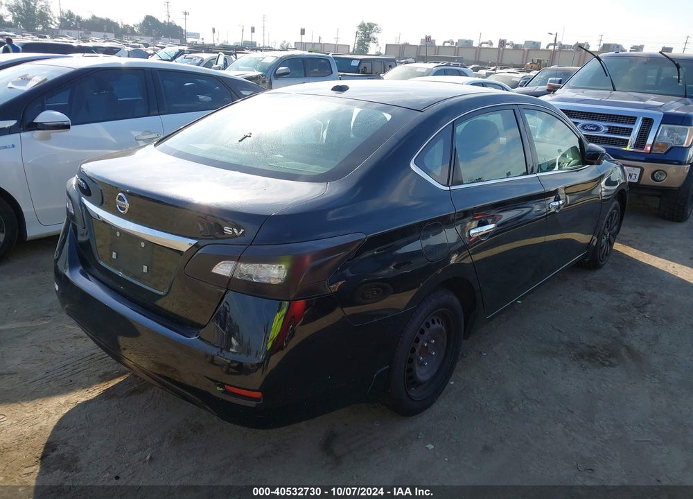 2015 NISSAN SENTRA SV VIN: 3N1AB7AP0FL681844