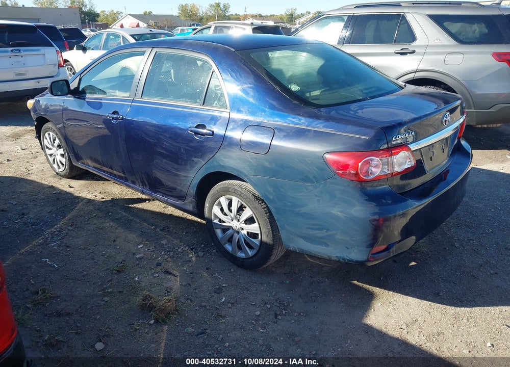 2013 TOYOTA COROLLA LE VIN: 2T1BU4EEXDC922232
