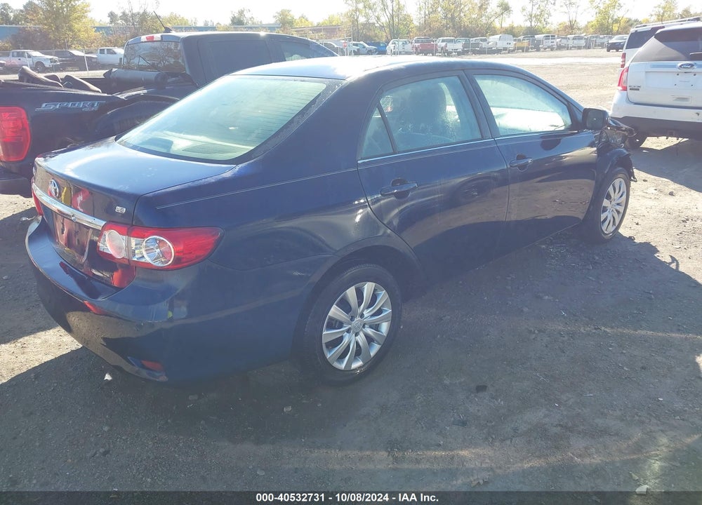 2013 TOYOTA COROLLA LE VIN: 2T1BU4EEXDC922232