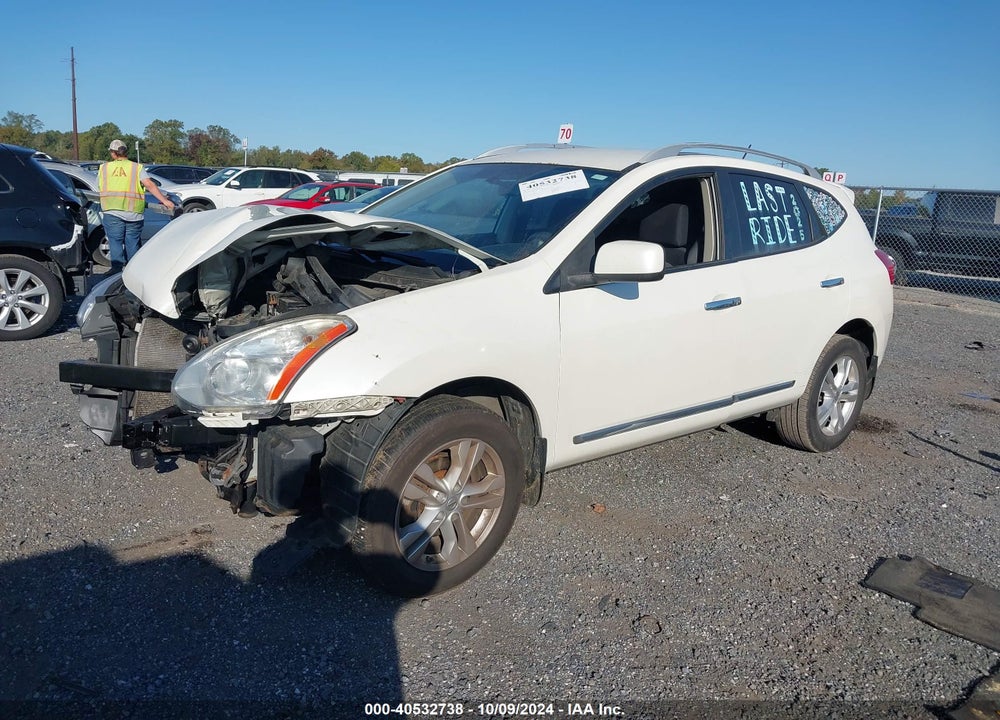 2013 NISSAN ROGUE SV VIN: JN8AS5MV7DW656866
