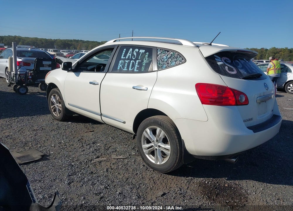 2013 NISSAN ROGUE SV VIN: JN8AS5MV7DW656866