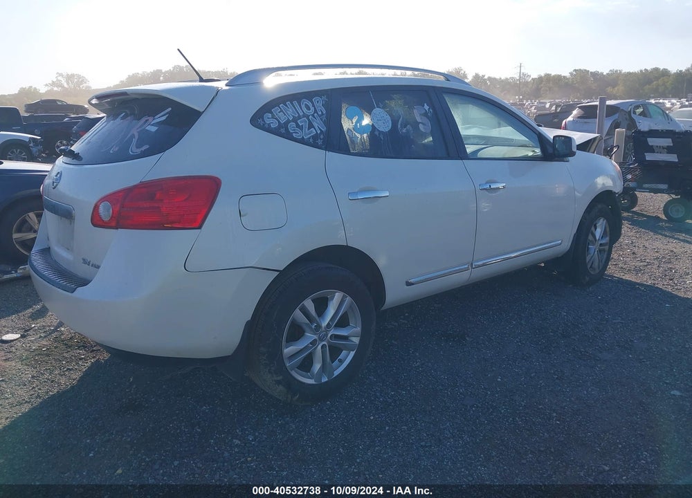 2013 NISSAN ROGUE SV VIN: JN8AS5MV7DW656866