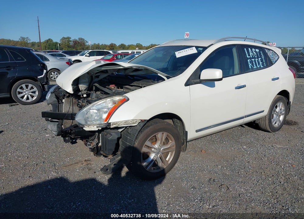 2013 NISSAN ROGUE SV VIN: JN8AS5MV7DW656866