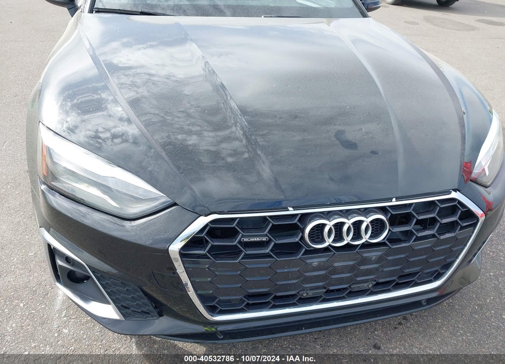 2022 AUDI A5 SPORTBACK PREMIUM 45 TFSI S LINE QUATTRO S TRONIC VIN: WAUDACF57NA010171