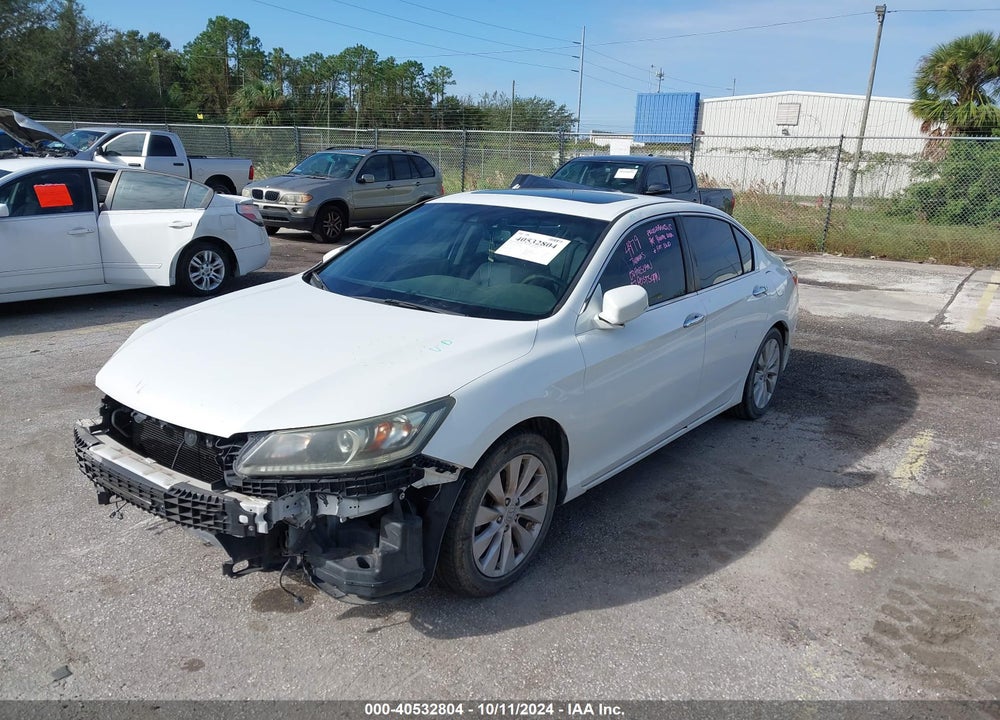 2014 HONDA ACCORD EX-L VIN: 1HGCR2F87EA193973