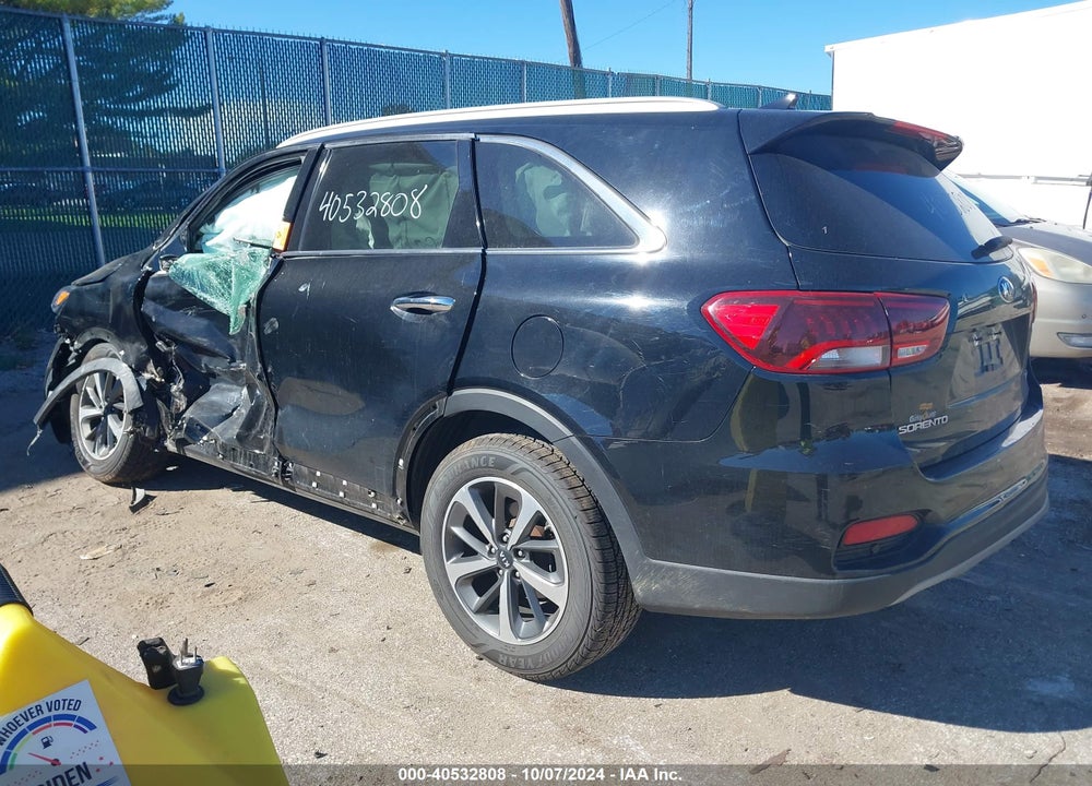2019 KIA SORENTO 3.3L EX VIN: 5XYPH4A51KG475842