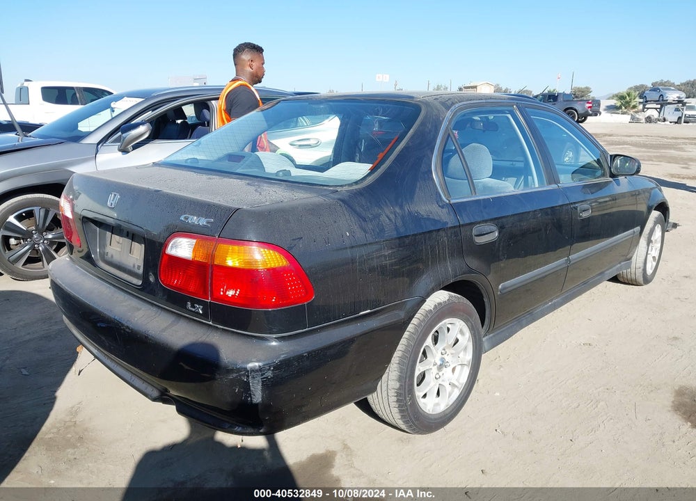 2000 HONDA CIVIC LX VIN: JHMEJ6675YS003338