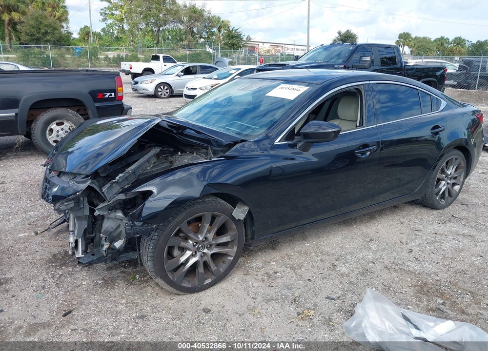 2014 MAZDA 6 I GRAND TOURING VIN: JM1GJ1W60E1120525