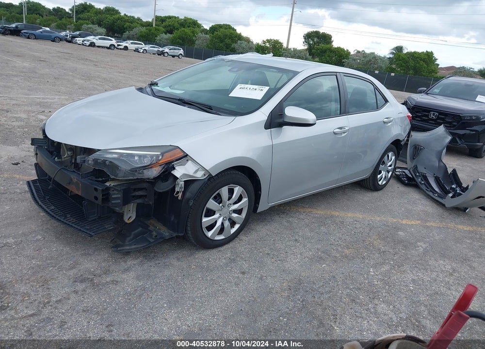 2017 TOYOTA COROLLA LE VIN: 5YFBURHE9HP662016