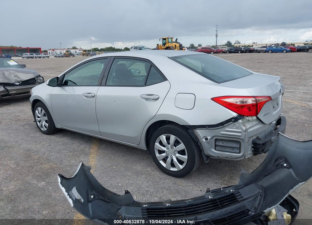 2017 TOYOTA COROLLA LE VIN: 5YFBURHE9HP662016
