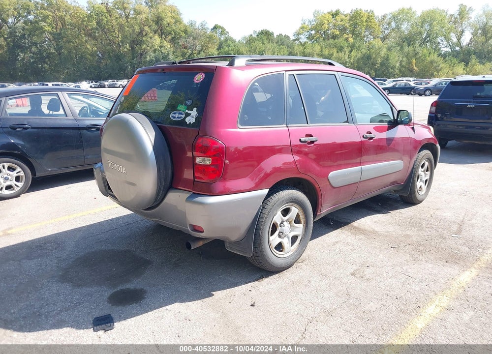 2004 TOYOTA RAV4 VIN: JTEGD20V940030223
