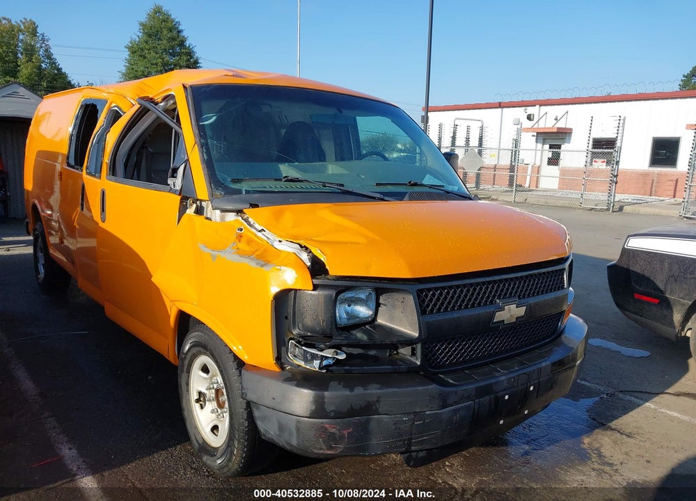 2012 CHEVROLET EXPRESS 2500 WORK VAN VIN: 1GCWGGBA5C1101151