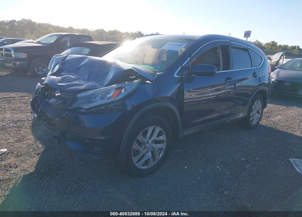 2015 HONDA CR-V EX-L VIN: 2HKRM4H77FH656096