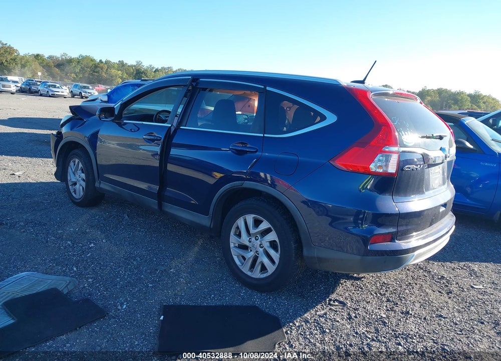 2015 HONDA CR-V EX-L VIN: 2HKRM4H77FH656096