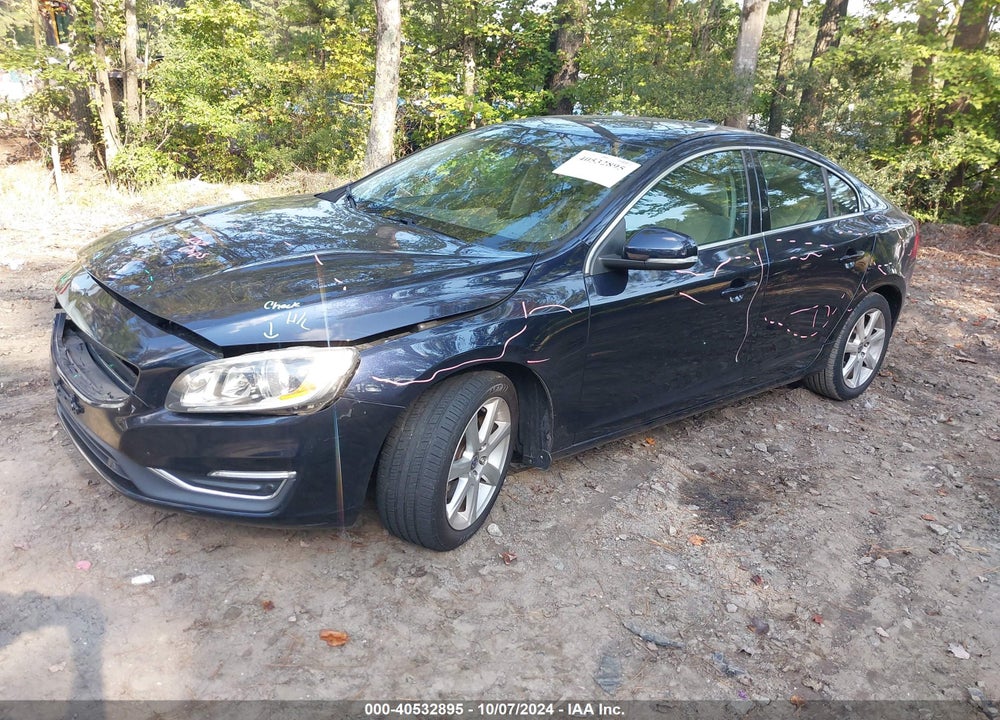 2016 VOLVO S60 T5 DRIVE-E PREMIER VIN: YV126MFK3G2414115