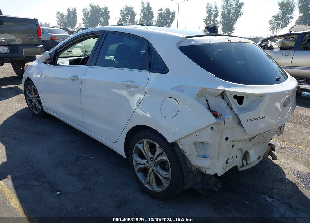 2013 HYUNDAI ELANTRA GT BASE W/BLUE VIN: KMHD35LE9DU035076
