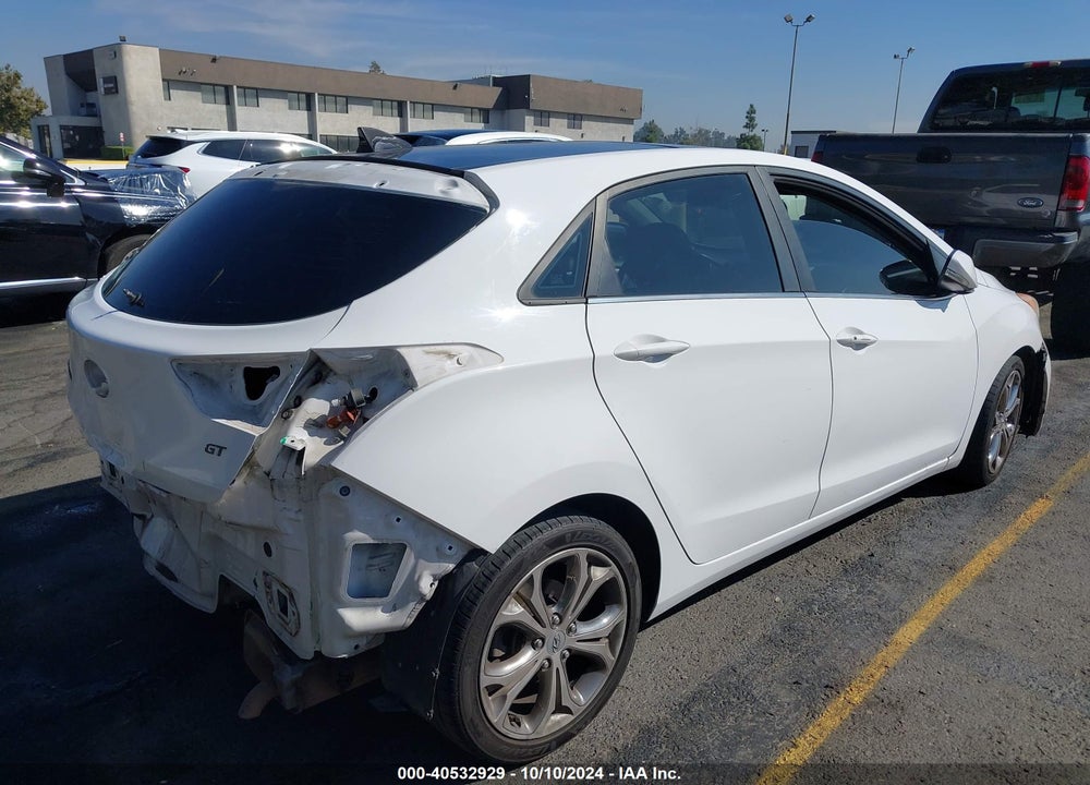 2013 HYUNDAI ELANTRA GT BASE W/BLUE VIN: KMHD35LE9DU035076