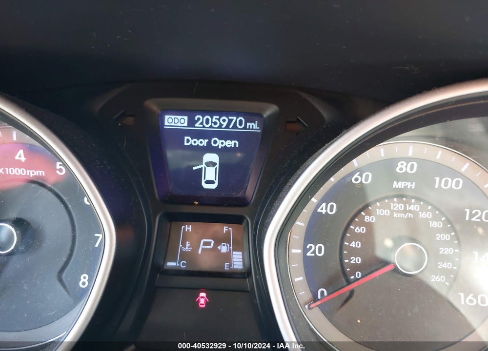 2013 HYUNDAI ELANTRA GT BASE W/BLUE VIN: KMHD35LE9DU035076