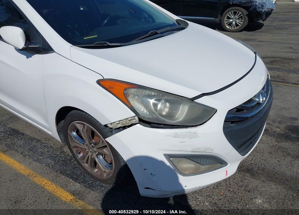 2013 HYUNDAI ELANTRA GT BASE W/BLUE VIN: KMHD35LE9DU035076