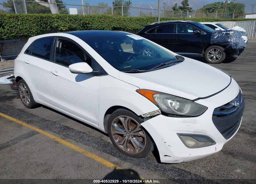 2013 HYUNDAI ELANTRA GT BASE W/BLUE VIN: KMHD35LE9DU035076