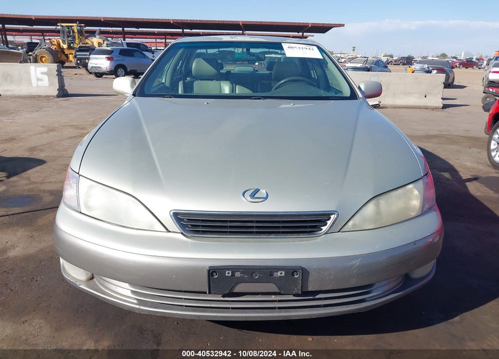 1997 LEXUS ES 300 VIN: JT8BF22G3V0025722